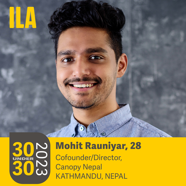 2023 ILA 30 under 30 Mohit Rauniyar