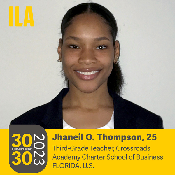 2023 ILA 30 under 30 Jhaneil O. Thompson