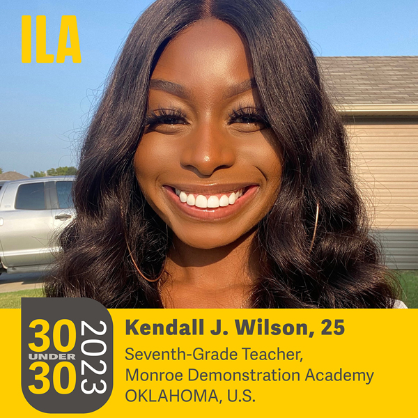 2023 ILA 30 under 30 Kendall L. Wilson
