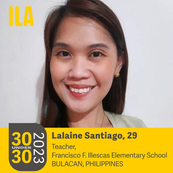 2023 ILA 30 under 30 Lalaine Santiago