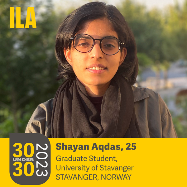 2023 ILA 30 under 30 Shayan Aqdas