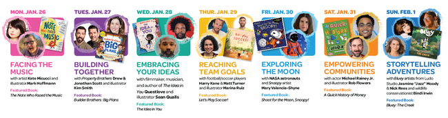 Crayola Creativity Week 2026 events calendar