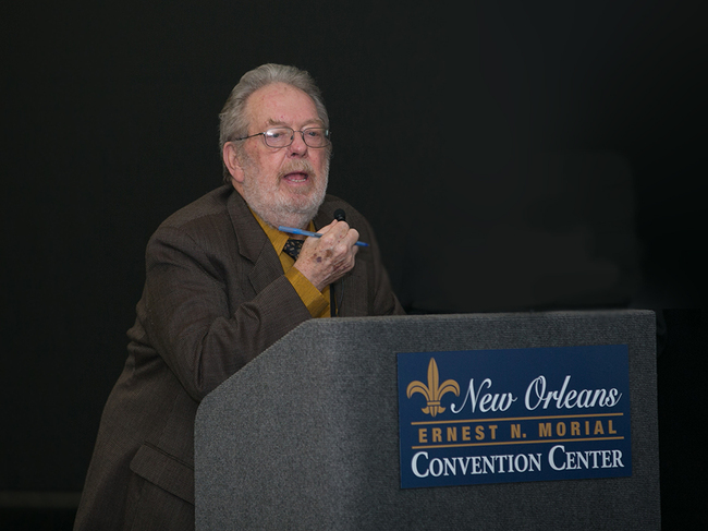 P. David Pearson speaking at an ILA convention